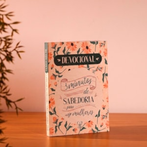 Segunda imagem do produto Devocional 3 Minutos de Sabedoria P/ Mulheres | Lettering