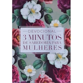 Devocional 3 Minutos de Sabedoria P/ Mulheres | Roxo
