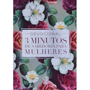 Devocional 3 Minutos de Sabedoria P/ Mulheres | Roxo