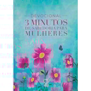 Devocional 3 Minutos de Sabedoria P/ Mulheres | Verde e Rosa