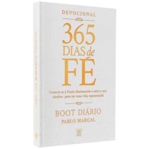 Devocional 365 Dias de Fé | Boot Diário | Pablo Marçal