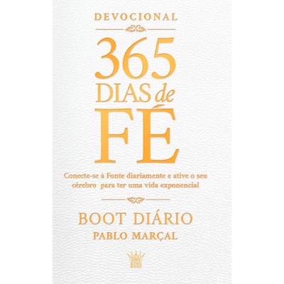 Devocional 365 Dias de Fé | Boot Diário | Pablo Marçal | Capa Dura