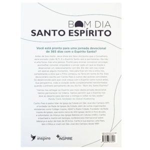 Devocional | Bom dia Santo Espirito | Carlito Paes Devocional | Bom dia Santo Espirito | Carlito Paes