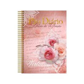 Devocional Diário de Oração Mulher Virtuosa | Capa Dura Espiral