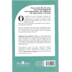 Segunda imagem do produto Devocional Mananciais no Deserto | Lettie Cowman | Azul