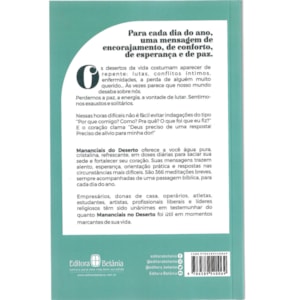 Segunda imagem do produto Devocional Mananciais no Deserto | Lettie Cowman | Azul