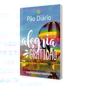 Segunda imagem do produto Devocional Pão Diário 90 Dias | Alegria e gratidão