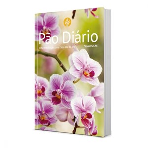 Devocional Pão Diário vol 24 | Capa Flores