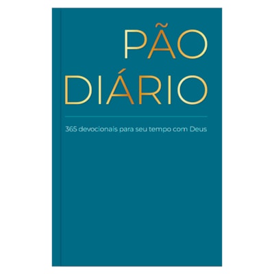 Segunda imagem do produto Devocional Pão Diário | Vol. 29 | Letra Grande | Azul