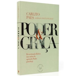 Devocional Poder e Graça | Carlito Paes | Capa Brochura