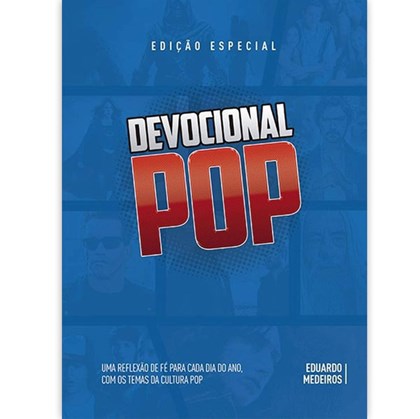 Devocional Pop | Eduardo Medeiros | Capa Dura Azul
