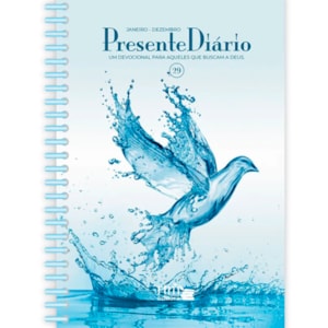 Devocional Presente Diário Espiral | Letra Grande | Vol 29 | Capa Pombo| 2026