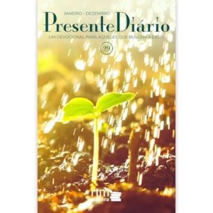 Devocional Presente Diário Tradicional | Vol 29 | Capa Broto | 2026
