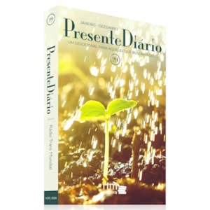 Segunda imagem do produto Devocional Presente Diário Tradicional | Vol 29 | Capa Broto | 2026