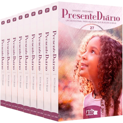 Segunda imagem do produto Devocional Presente Diário | Vol 27 | Capa Brochura Tradicional Feminina