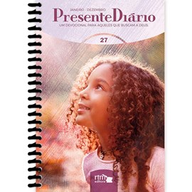 Devocional Presente Diário | Vol 27 | Letra Grande | Capa Brochura Espiral Feminina