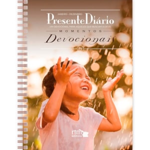 Devocional Presente Diário Wire-O | Letra Grande | Vol 29 | Capa Criança |Agenda 2026