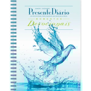 Devocional Presente Diário Wire-O | Letra Grande | Vol 29 | Capa Pombo| Agenda 2026
