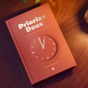 Segunda imagem do produto Devocional Priorize Deus 2026 | Marrom | Michel Simplício