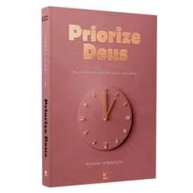 Devocional Priorize Deus 2026 | Mocha | Michel Simplício