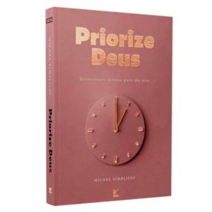 Devocional Priorize Deus 2026 | Mocha | Michel Simplício