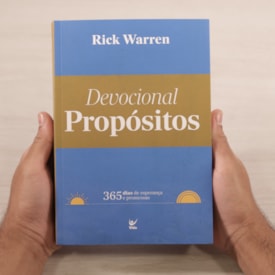 Segunda imagem do produto Devocional Propósitos | 365 Dias De Esperanca E Promessas | Rick Warren