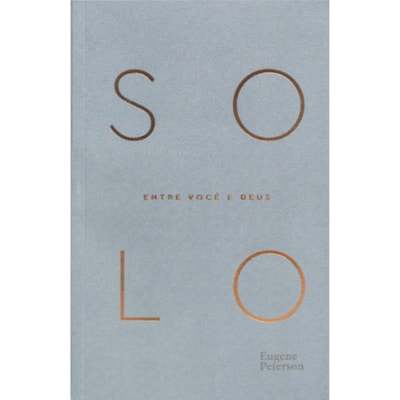 Devocional Solo | Eugene Peterson | Capa Brochura