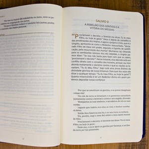 Devocional Spurgeon e os Salmos | Capa Dura com Tecido Azul
