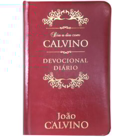 Dia a Dia com Calvino | Devocional | Capa Couro