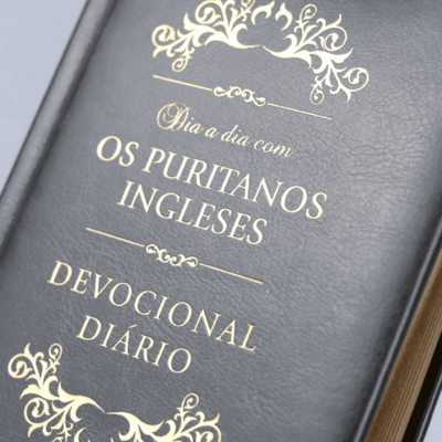 Segunda imagem do produto Dia a Dia com os Puritanos Ingleses | Devocional | Capa Couro