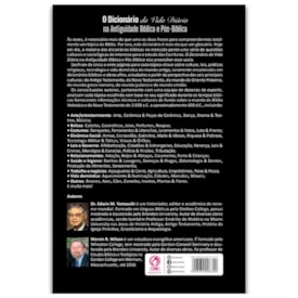 Segunda imagem do produto Dicionário da Vida Diária na Antiguidade Bíblica e Pós-Bíblica | Edwin M. Yamauchi e Marvin R. Wilson