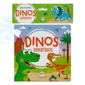  Dinos Divertidos | Livro de Banho