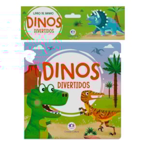 Dinos Divertidos | Livro de Banho