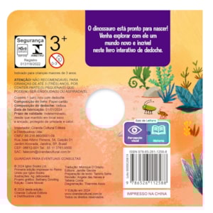 Segunda imagem do produto Dinossauro | Dedoches Fofinhos