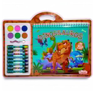 Dinossauros | Aquarela Com Giz