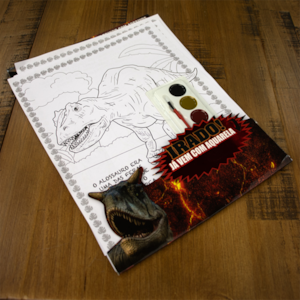 Segunda imagem do produto Dinossauros | Colorindo com Adesivos