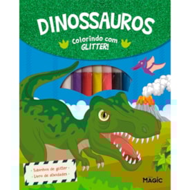 Dinossauros | Colorindo Com Glitter