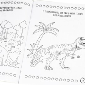 Segunda imagem do produto Dinossauros | Colorindo Com Lápis Arco-Íris