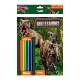 Dinossauros | Kit Lápis de Colorir