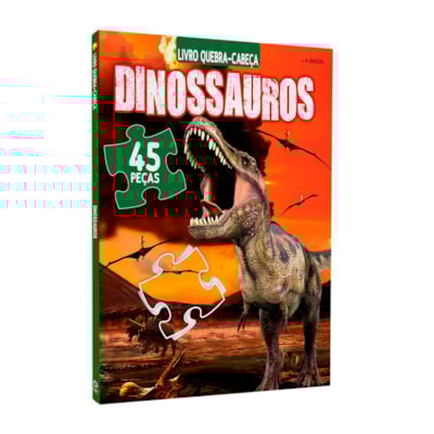 Dinossauros |  Livro Quebra-Cabeça