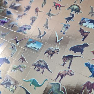 Dinossauros | Prancheta para Colorir | 1500 Adesivos