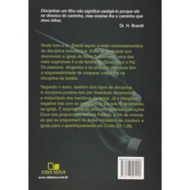 Segunda imagem do produto Disciplina na Igreja | 2ª Edição | Russell P. Shedd