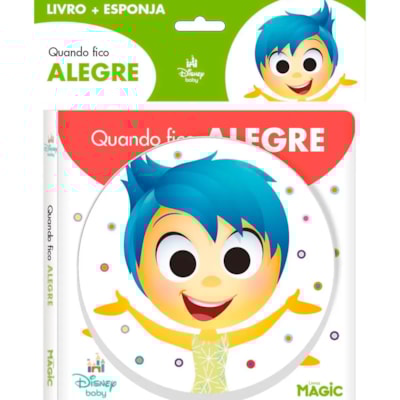 Disney Baby | Quando Fico Alegre | Livro + Esponja