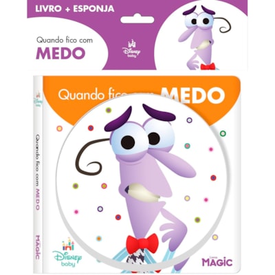 Disney Baby | Quando Fico Com Medo | Livro + Esponja