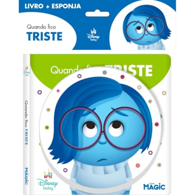 Disney Baby | Quando Fico Triste | Livro + Esponja