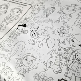 Segunda imagem do produto Disney Junior | Super Pinte e Brinque