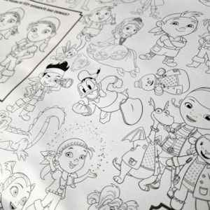 Segunda imagem do produto Disney Junior | Super Pinte e Brinque