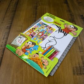 Segunda imagem do produto  Diversão com Adesivos | Turma da Mônica