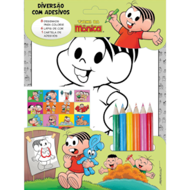  Diversão com Adesivos | Turma da Mônica