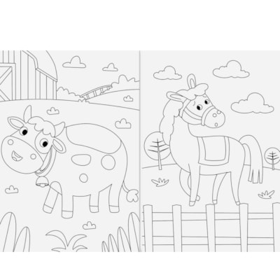 Segunda imagem do produto Diversão na Ponta do Lápis | Animais da Fazenda